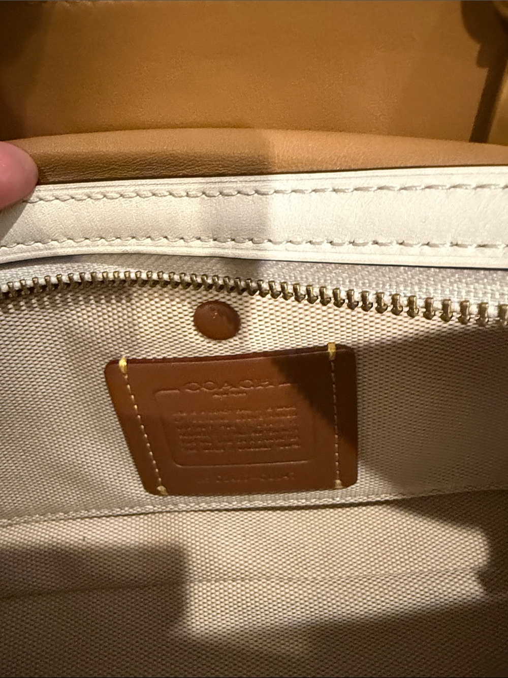 Coach Rogue 26 in Chalk | New Without Tags - Picture 7 of 10